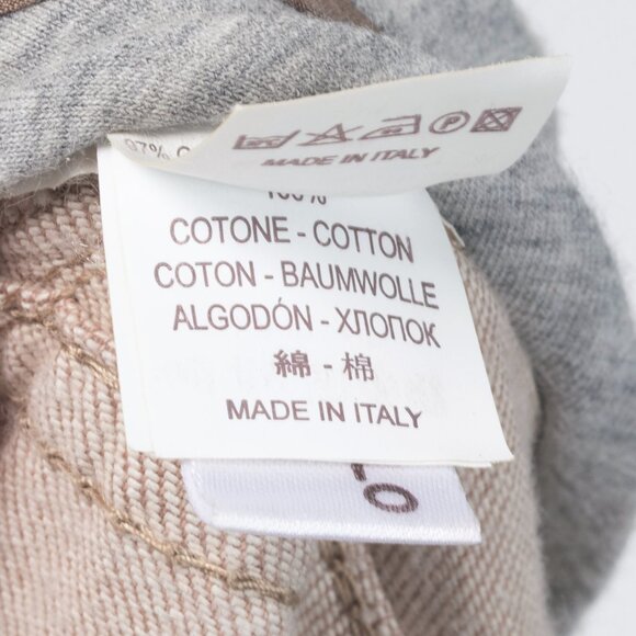 Brunello Cucinelli Light-Brown Washed Stretch-Denim Skinny Jeans - Picture 13 of 13